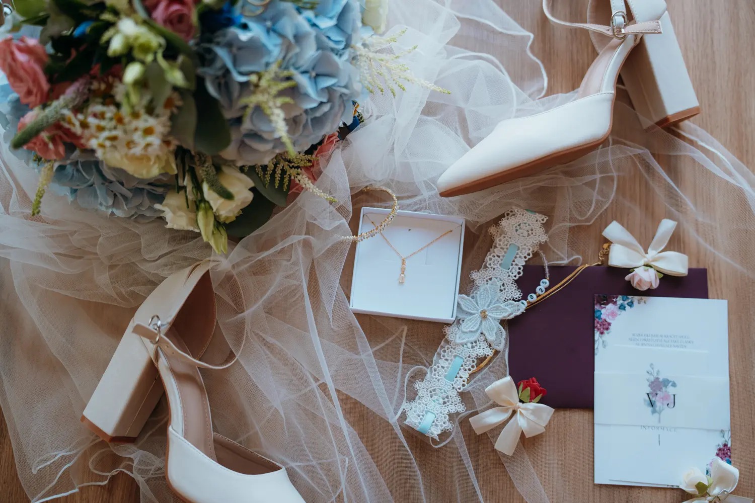 Přípravy a detaily